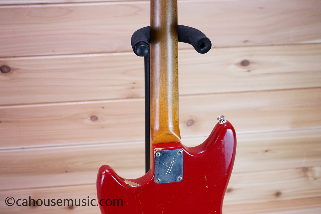 1966 Fender Duo-Sonic II Dakota Red Electric Guitar Used