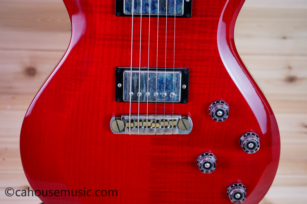 PRS S2 Singlecut Scarlet Red Electric Guitar Used