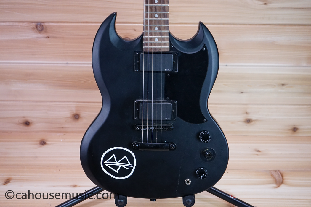 Epiphone Limited Edition Goth Les Paul Special-II Electric Guitar Used