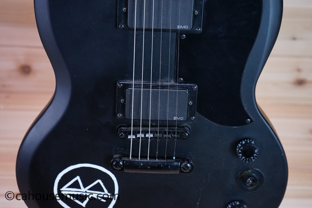 Epiphone Limited Edition Goth Les Paul Special-II Electric Guitar Used