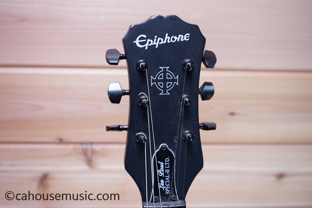 Epiphone Limited Edition Goth Les Paul Special-II Electric Guitar Used