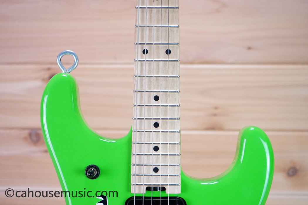 EVH 5150 Series Standard Maple Fingerboard Electric Guitar Slime Green Used