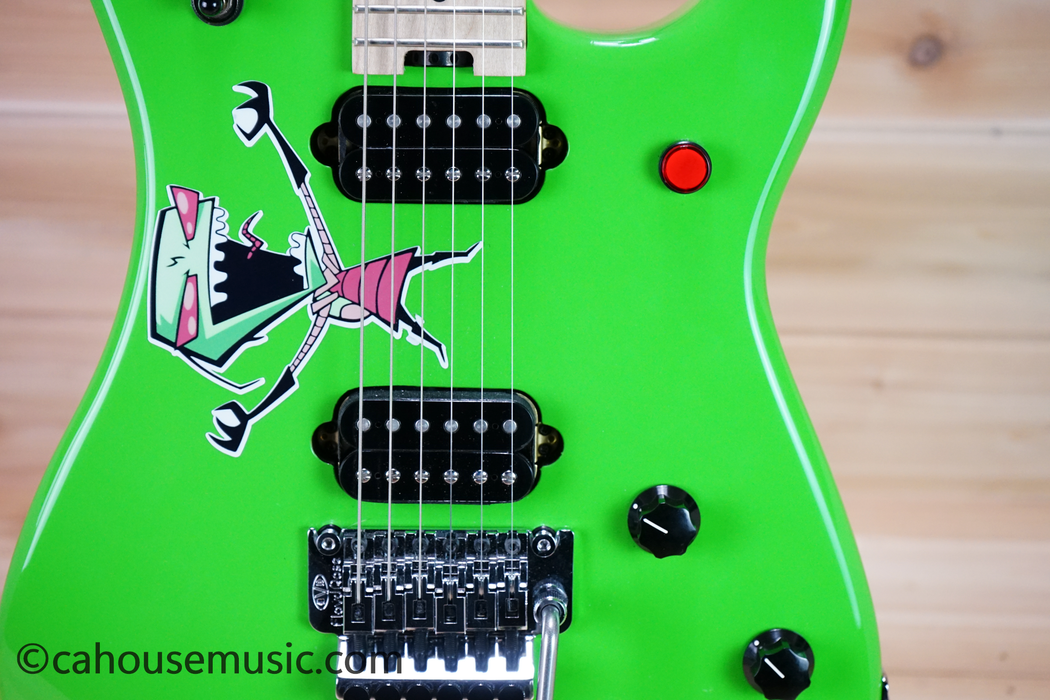 EVH 5150 Series Standard Maple Fingerboard Electric Guitar Slime Green Used