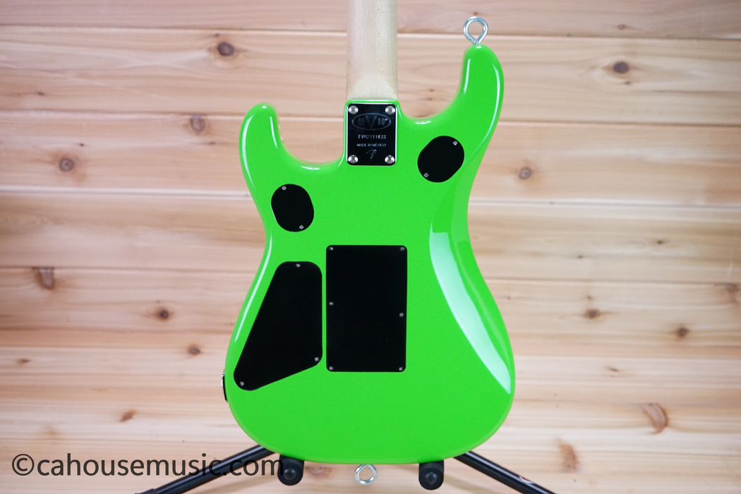 EVH 5150 Series Standard Maple Fingerboard Electric Guitar Slime Green Used