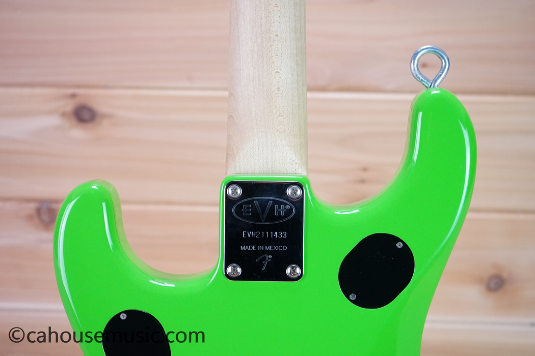 EVH 5150 Series Standard Maple Fingerboard Electric Guitar Slime Green Used