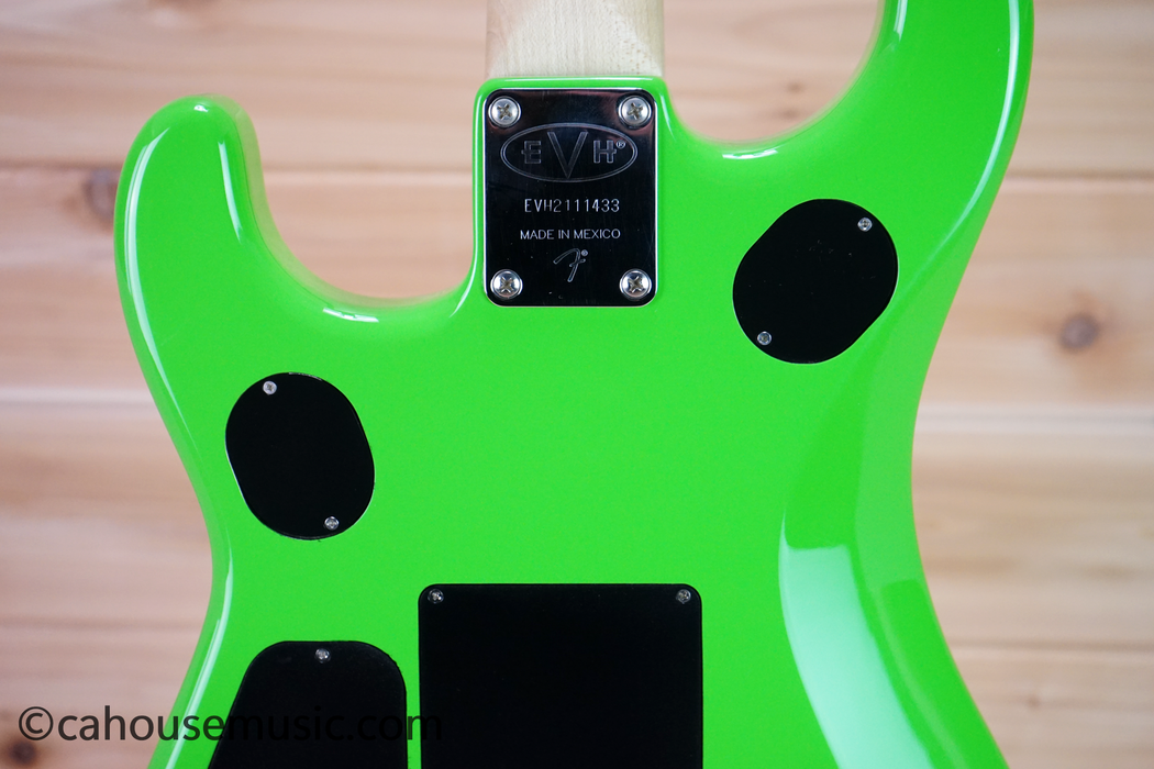 EVH 5150 Series Standard Maple Fingerboard Electric Guitar Slime Green Used