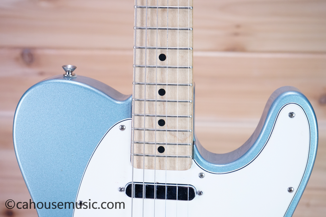 Fender Standard Telecaster Electric Guitar Blue Agave Used