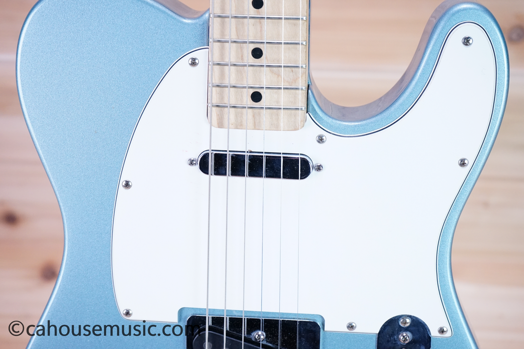 Fender Standard Telecaster Electric Guitar Blue Agave Used