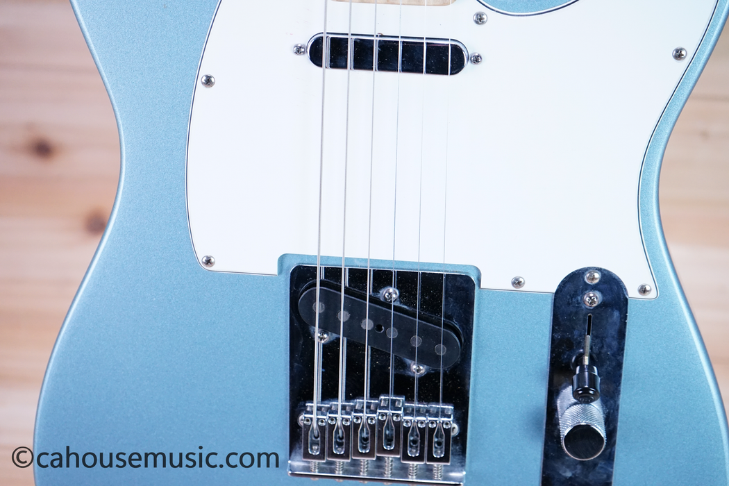 Fender Standard Telecaster Electric Guitar Blue Agave Used