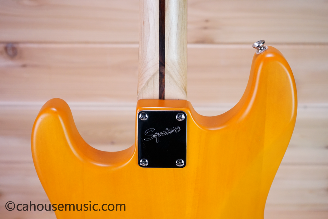 Squier Standard Stratocaster Electric Guitar Capri Orange Used