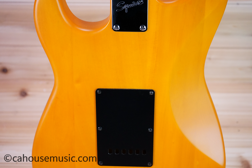 Squier Standard Stratocaster Electric Guitar Capri Orange Used