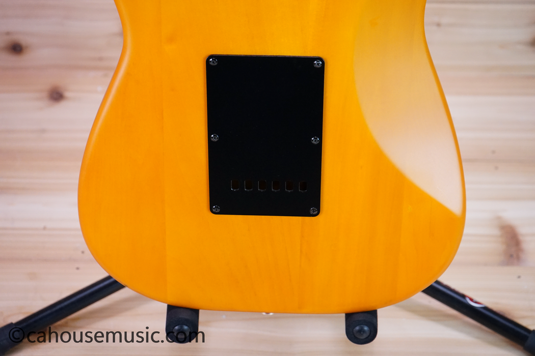 Squier Standard Stratocaster Electric Guitar Capri Orange Used