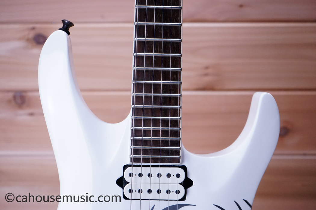 Jackson Pro Series Signature Chris Broderick Soloist 6 Electric Guitar Snow White Used