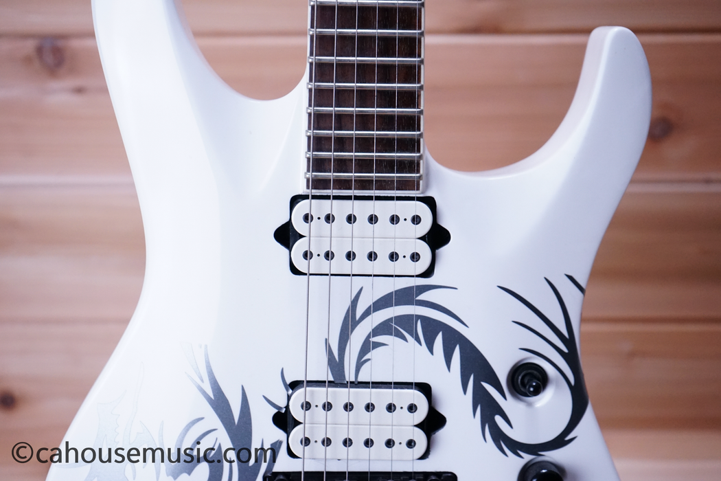 Jackson Pro Series Signature Chris Broderick Soloist 6 Electric Guitar Snow White Used