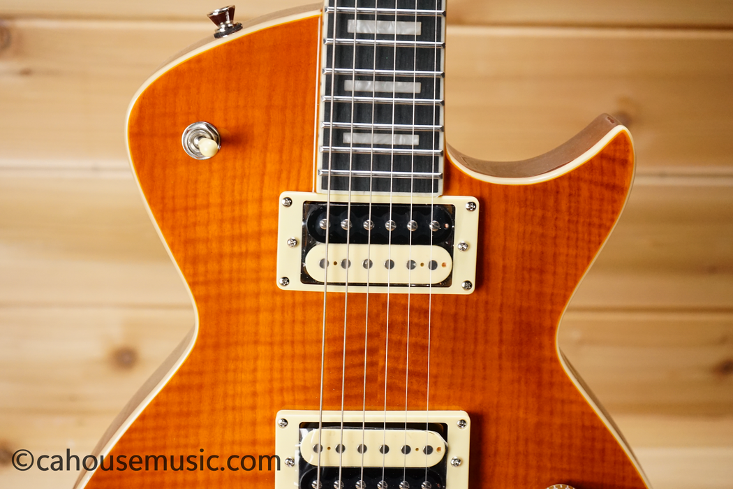 Tagima Mirach FL Transparent Amber Electric Guitar Used