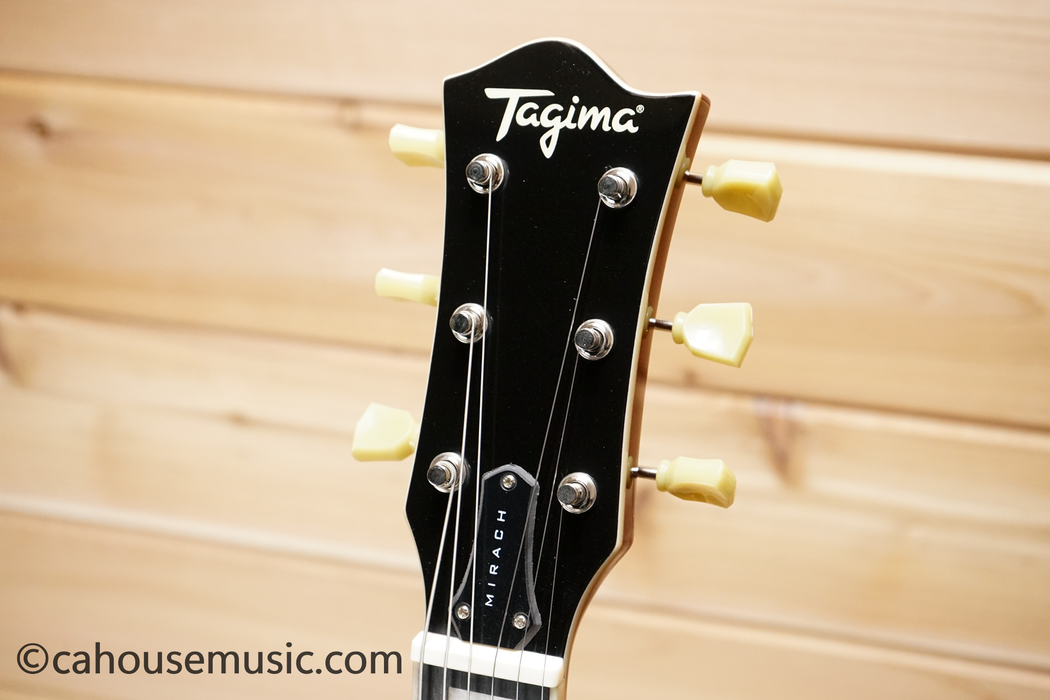 Tagima Mirach FL Transparent Amber Electric Guitar Used