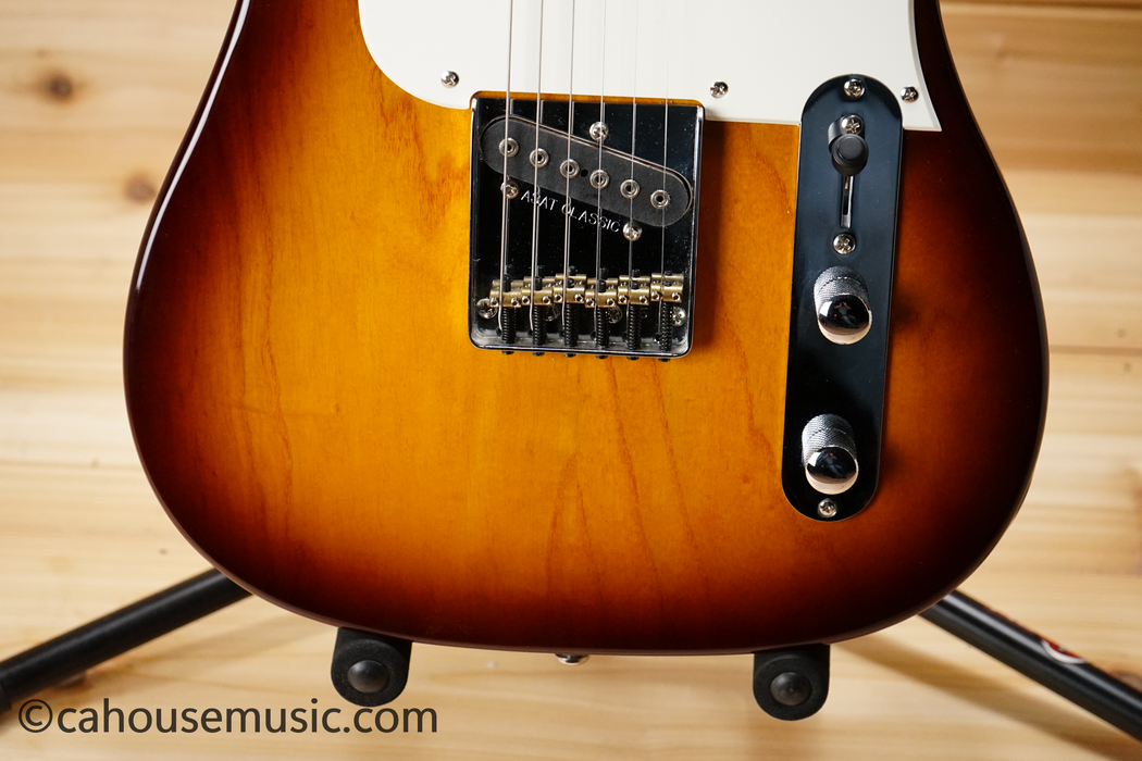 G&L Tribute ASAT Classic Tobacco Sunburst Electric Guitar Used