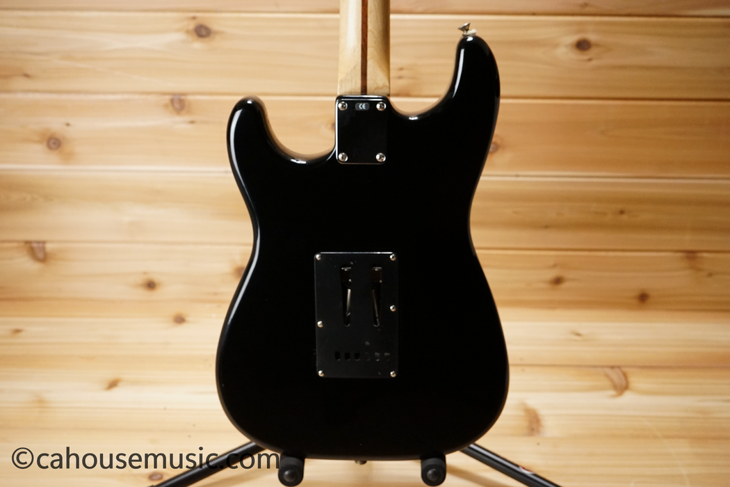 Fender Standard Stratocaster Maple Fretboard Electric Guitar Black Used