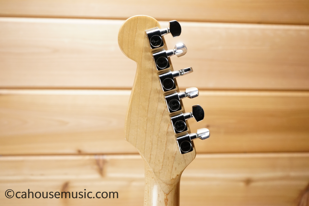 Fender Standard Stratocaster Maple Fretboard Electric Guitar Black Used