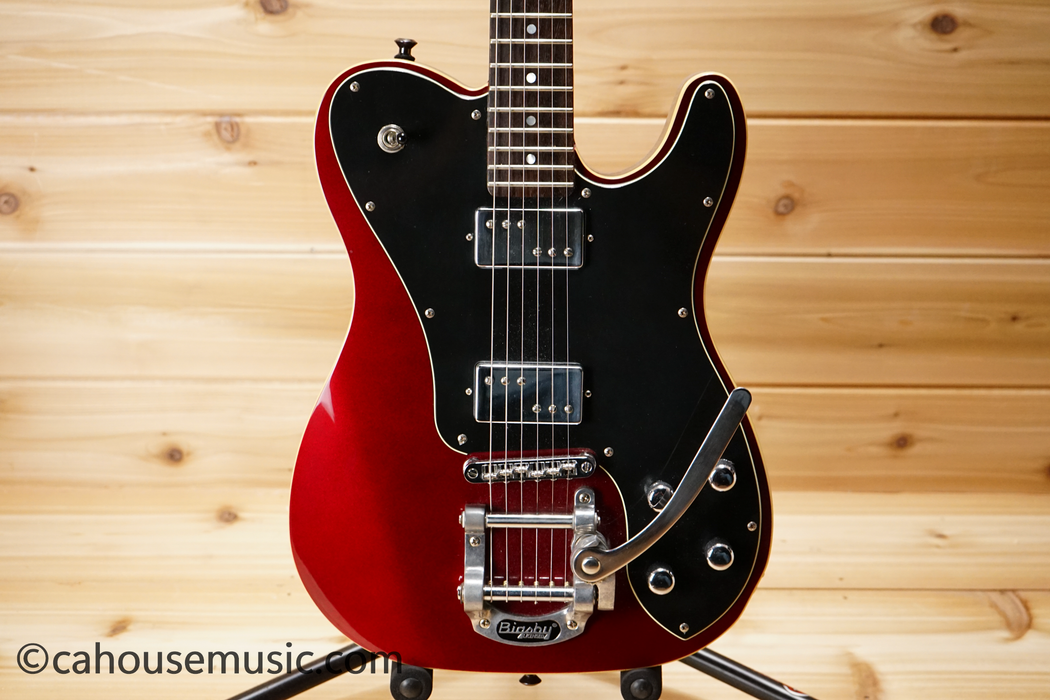 Schecter PT Fastback IIB Electric Guitar Metallic Red Used