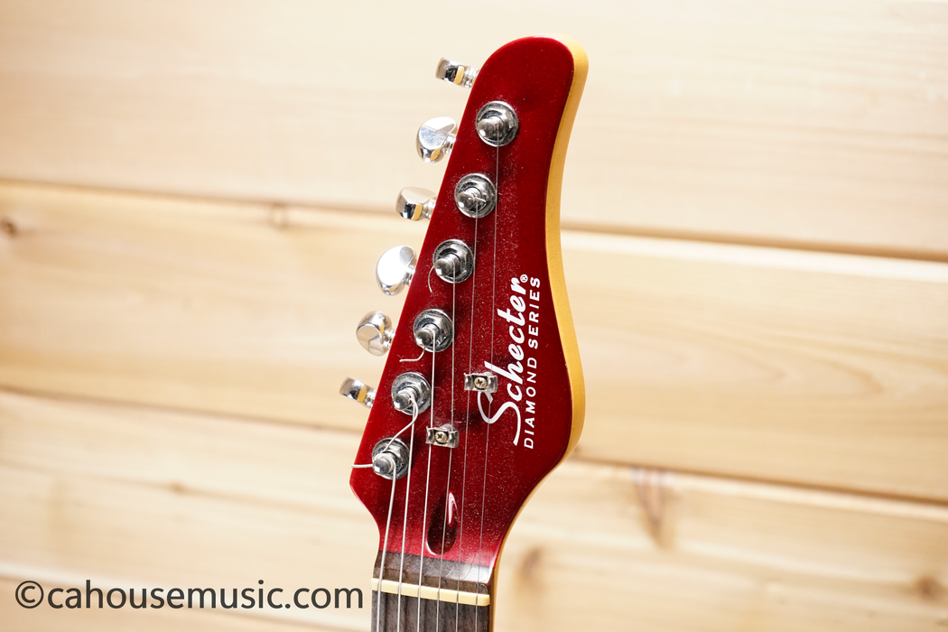 Schecter PT Fastback IIB Electric Guitar Metallic Red Used