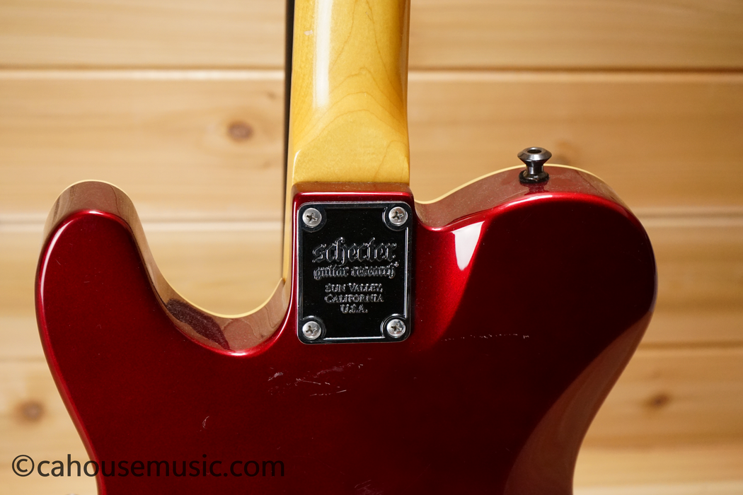 Schecter PT Fastback IIB Electric Guitar Metallic Red Used