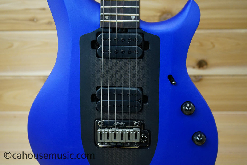 Sterling by Music Man Majesty MAJ100 Solid Body Electric Guitar Siberian Sapphire B-Stock