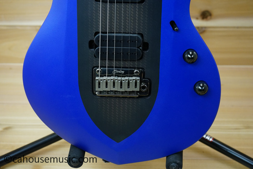 Sterling by Music Man Majesty MAJ100 Solid Body Electric Guitar Siberian Sapphire B-Stock