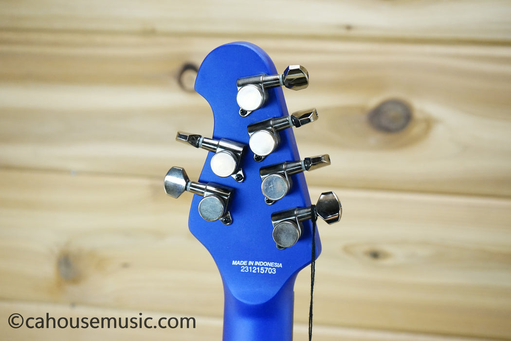 Sterling by Music Man Majesty MAJ100 Solid Body Electric Guitar Siberian Sapphire B-Stock