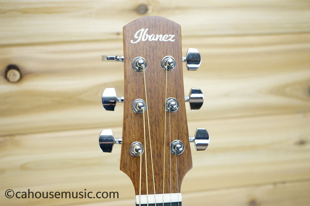 Ibanez AAM70CE Advanced Acoustic Auditorium Acoustic-Electric Guitar Transparent Charcoal Burst B-Stock