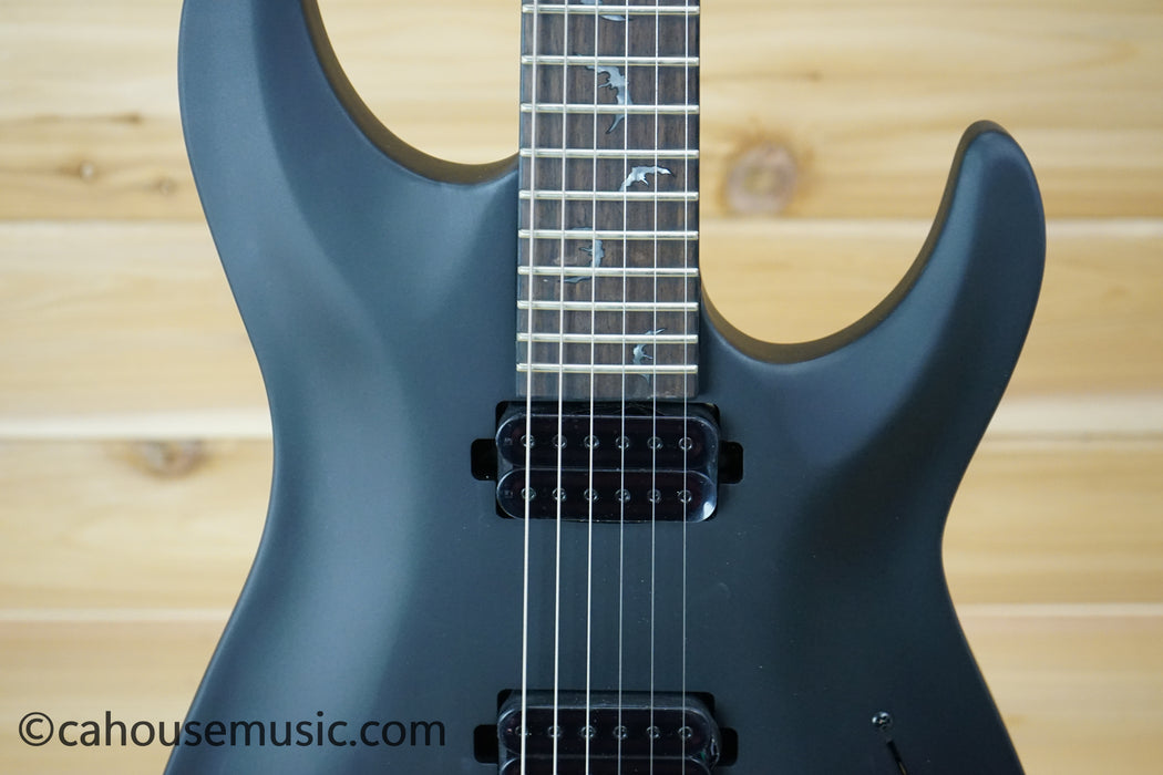 Schecter Damien-6 Solid Body Electric Guitar Satin Black B-Stock