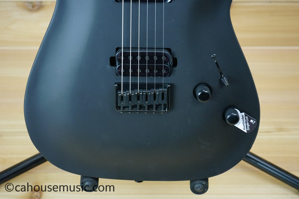 Schecter Damien-6 Solid Body Electric Guitar Satin Black B-Stock