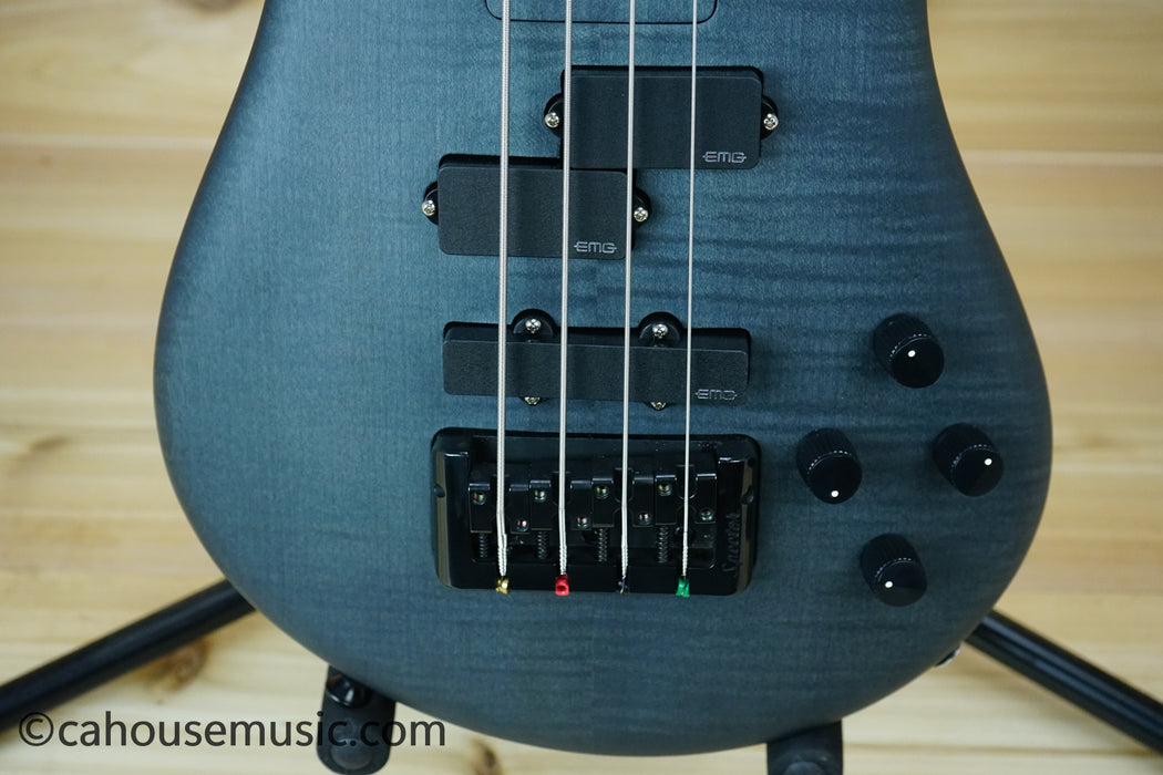 Spector Euro 4 LX Bolt-On Bass Guitar Black Stain B-Stock