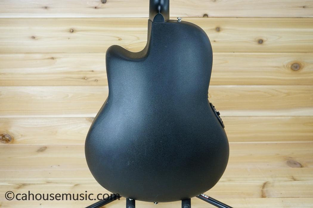Ovation Celebrity Traditional CS24-5 Mid-Depth Acoustic-Electric Guitar Black B-Stock