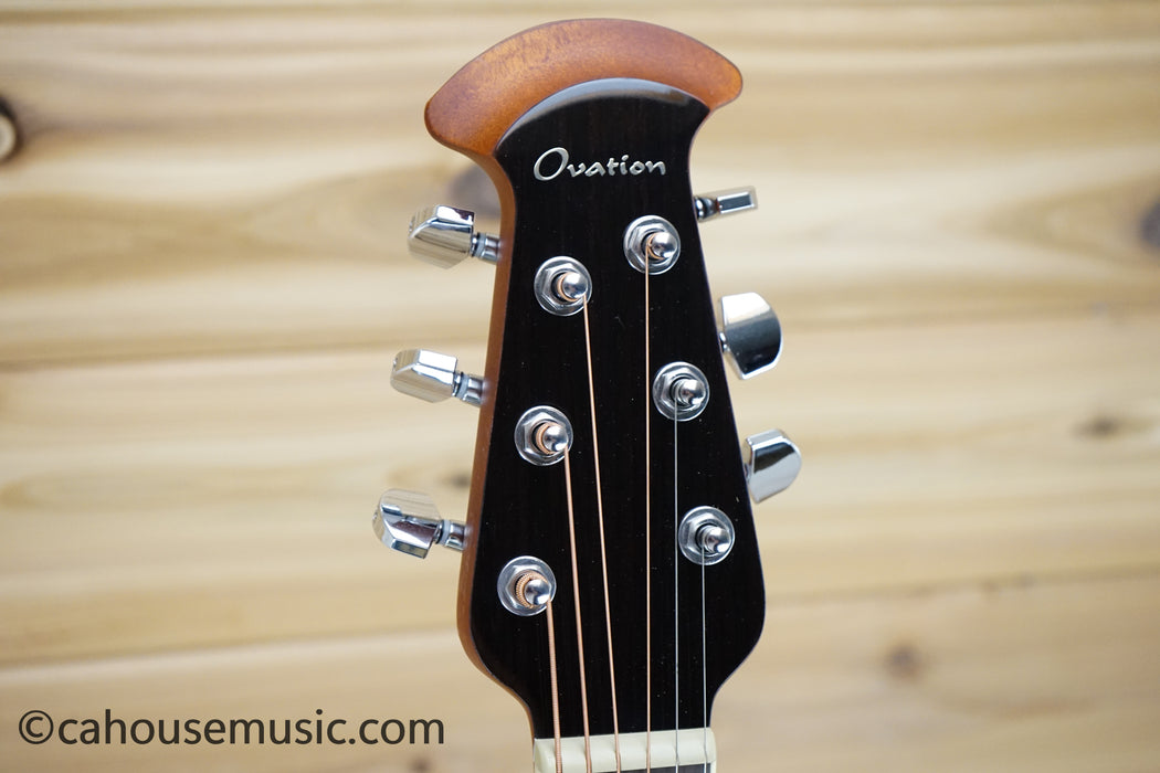 Ovation Celebrity Traditional CS24-RR Ruby Red Acoustic-Electric Guitar B-Stock