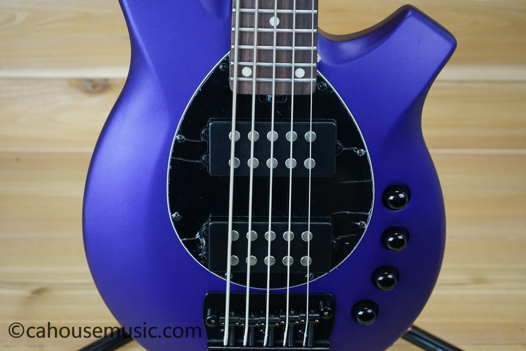 Sterling by Music Man Bongo 5 5-String Bass Guitar Firemist Purple Satin B-Stock