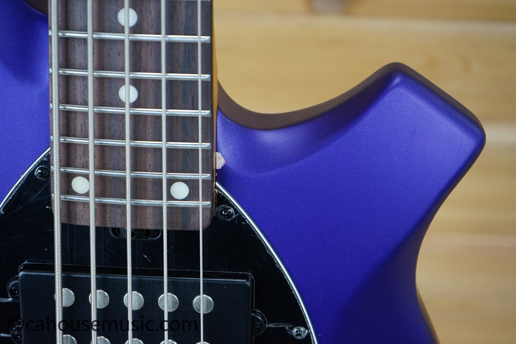 Sterling by Music Man Bongo 5 5-String Bass Guitar Firemist Purple Satin B-Stock