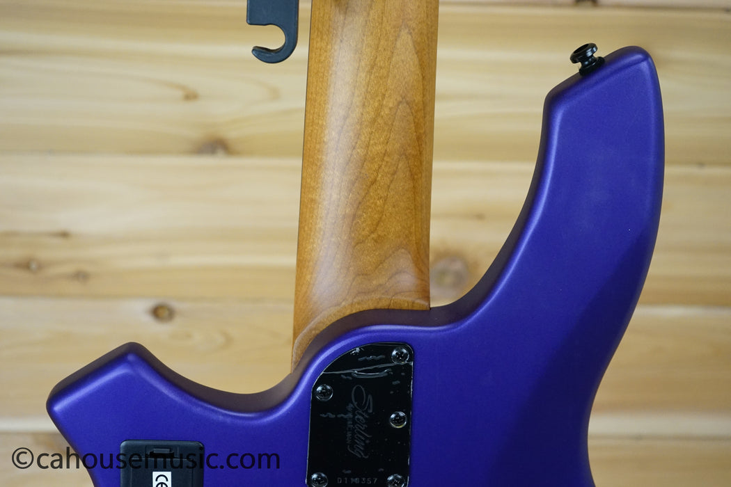 Sterling by Music Man Bongo 5 5-String Bass Guitar Firemist Purple Satin B-Stock