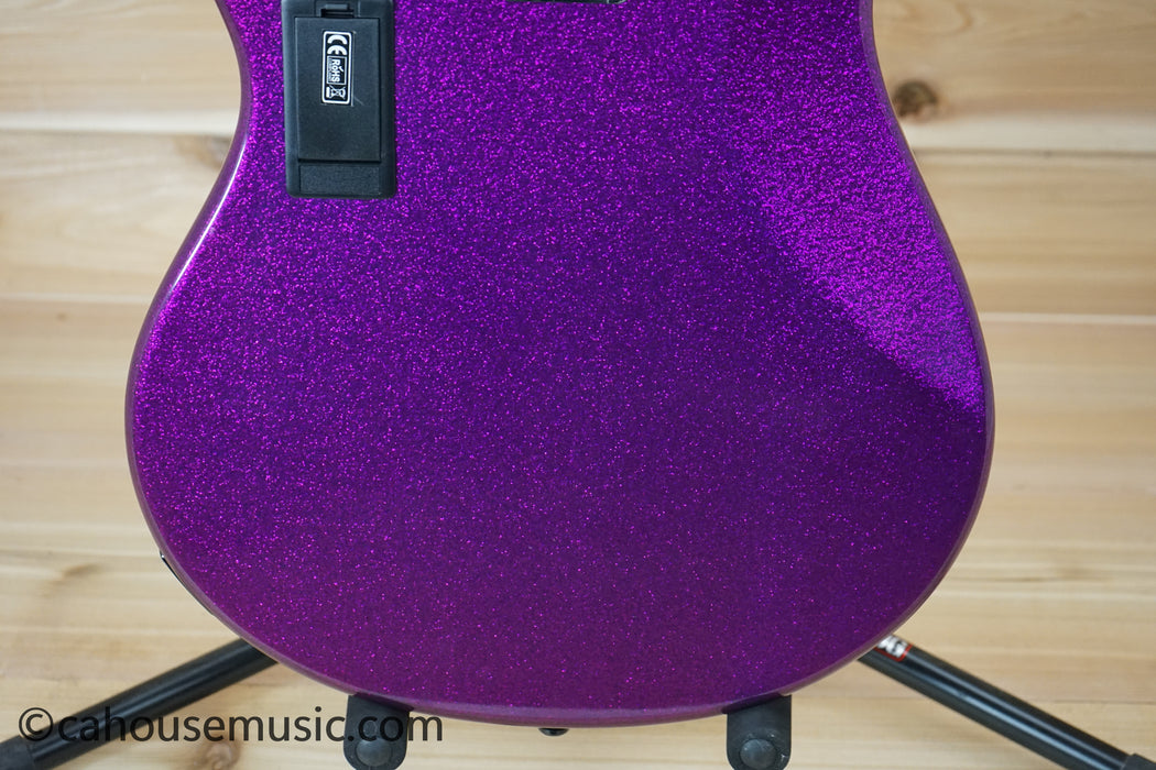 Sterling by Music Man StingRay5 5-String Bass Guitar Purple Sparkle B-Stock