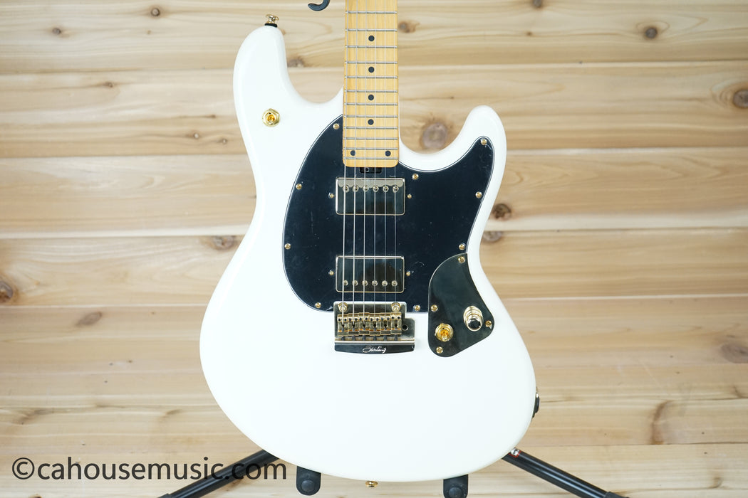 Sterling by Music Man Jared Dines Artist Series StingRay Electric Guitar Olympic White B-Stock