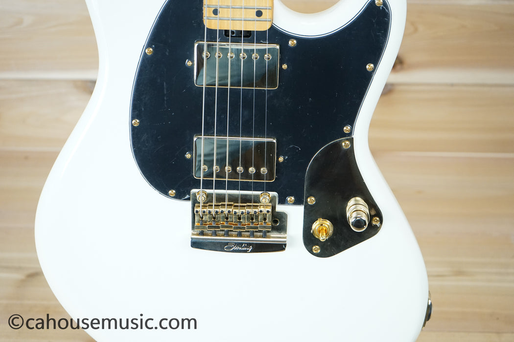 Sterling by Music Man Jared Dines Artist Series StingRay Electric Guitar Olympic White B-Stock