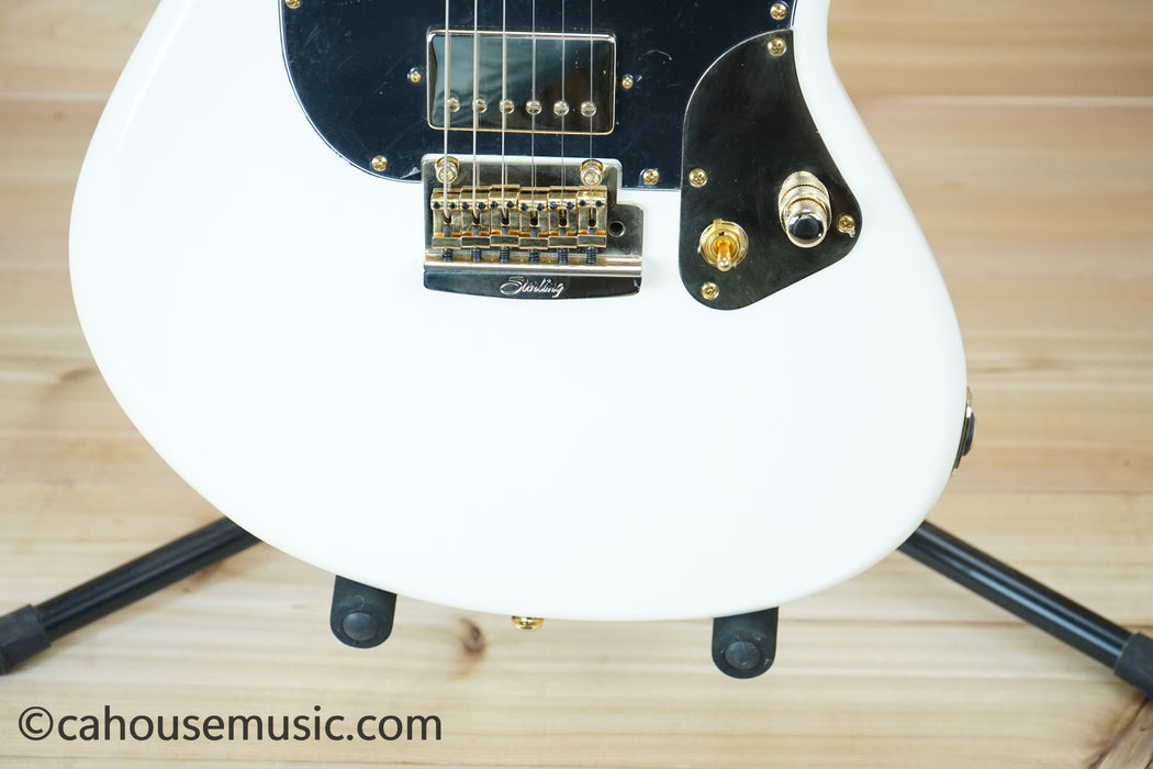 Sterling by Music Man Jared Dines Artist Series StingRay Electric Guitar Olympic White B-Stock