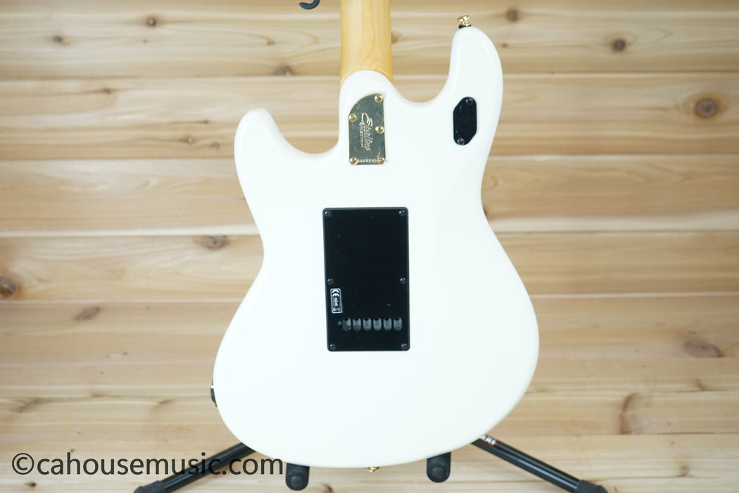Sterling by Music Man Jared Dines Artist Series StingRay Electric Guitar Olympic White B-Stock