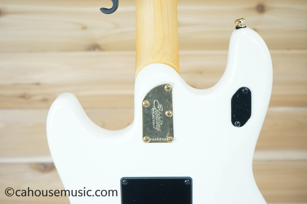 Sterling by Music Man Jared Dines Artist Series StingRay Electric Guitar Olympic White B-Stock