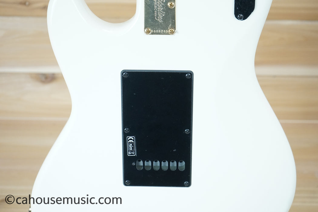 Sterling by Music Man Jared Dines Artist Series StingRay Electric Guitar Olympic White B-Stock