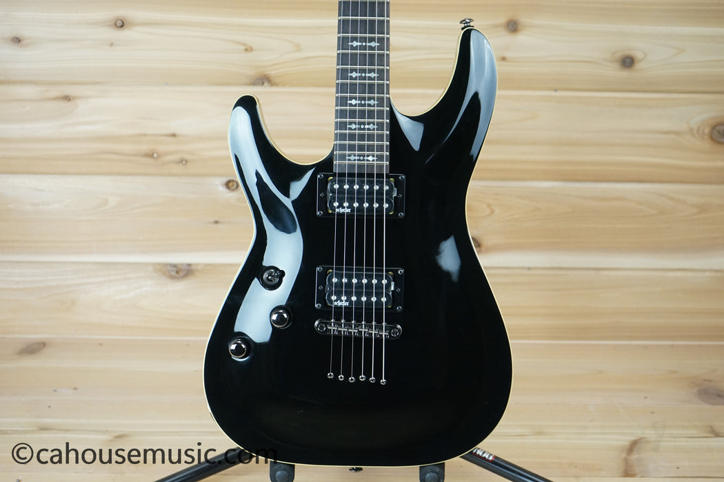 Schecter Omen-6 LH Solid Body Electric Guitar Gloss Black B-Stock