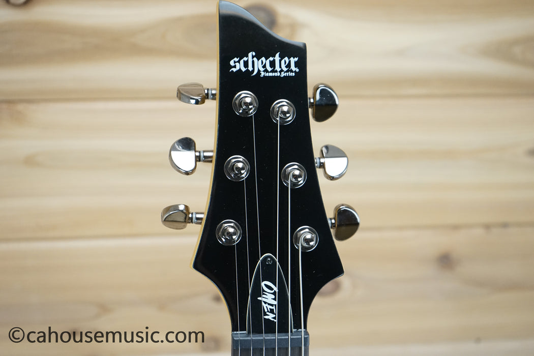 Schecter Omen-6 LH Solid Body Electric Guitar Gloss Black B-Stock
