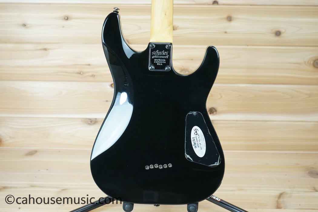 Schecter Omen-6 LH Solid Body Electric Guitar Gloss Black B-Stock