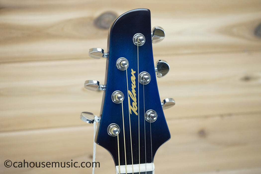 Ibanez TCY10E Talman Transparent Blue Sunburst Acoustic-Electric Guitar B-Stock