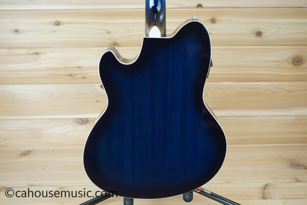 Ibanez TCY10E Talman Transparent Blue Sunburst Acoustic-Electric Guitar B-Stock